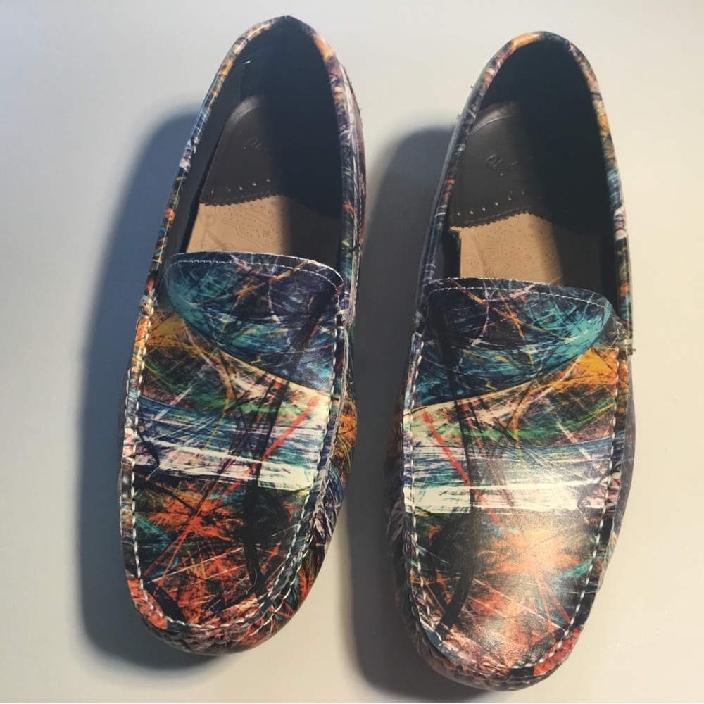 Robert Graham men’s driving loafer size 9.5  excellent used condition